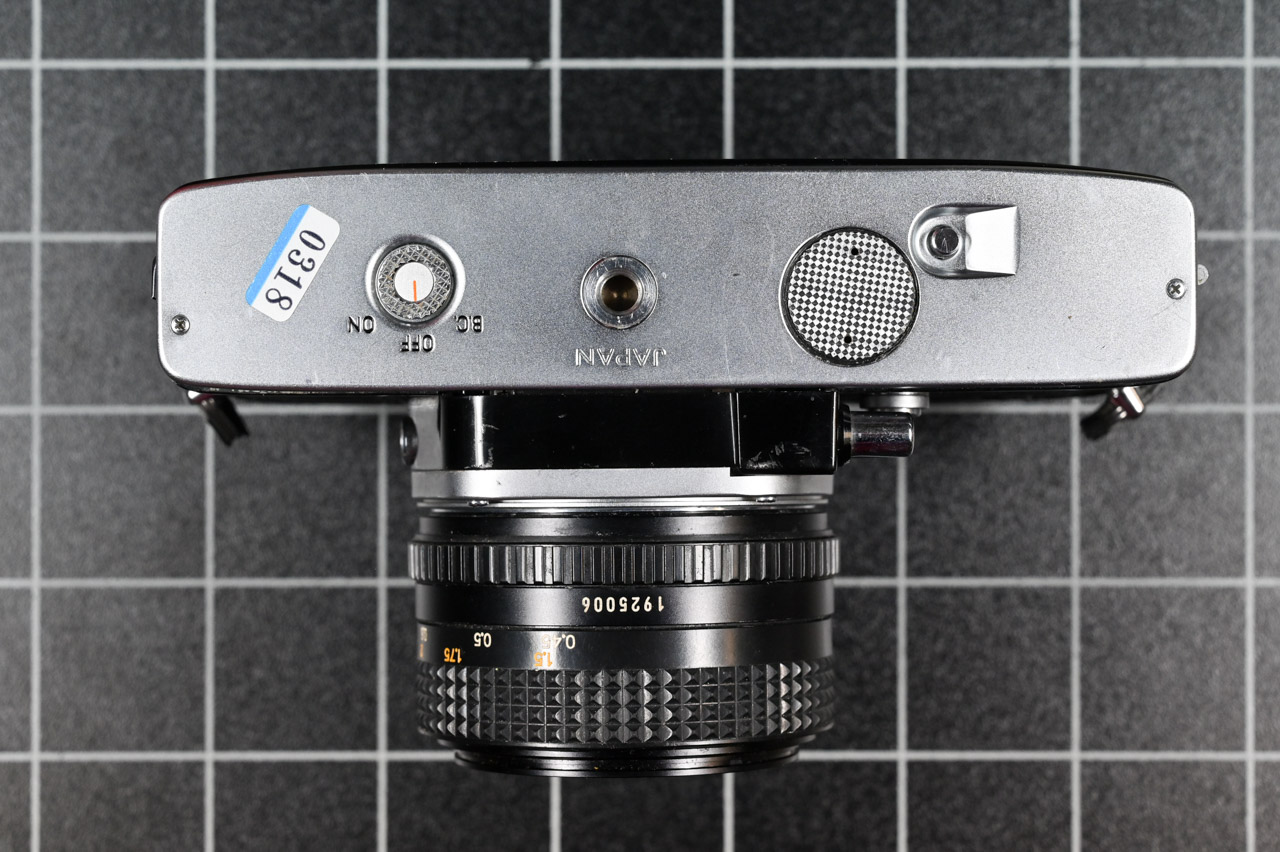 Minolta SRT101 silver - MD Rokkor 50mm