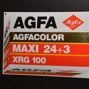 Vintage AGFA Werbetafel - Sammlerstück