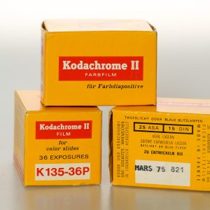 Kodak Kodachrome II - 3'er Konvolut