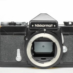 Nikon Nikkormat FT schwarz Vorderansicht