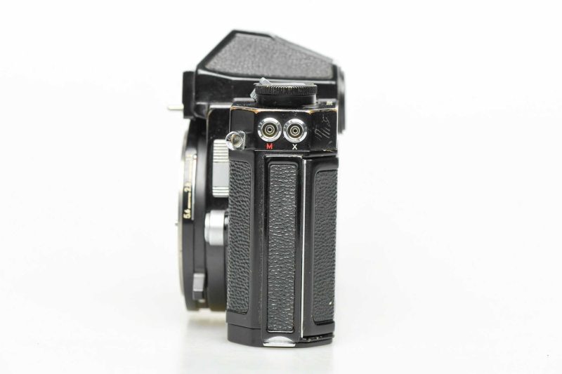 Nikon Nikkormat FT schwarz Seitenansicht Nikon Nikkormat FT schwarz Seitenansicht