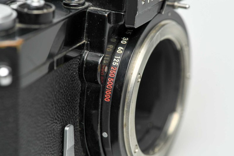 Nikon Nikkormat FT schwarz Bajonett Detail Nikon Nikkormat FT schwarz Bajonett Detail