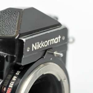 Nikon Nikkormat FT schwarz mit Objektivanschluss