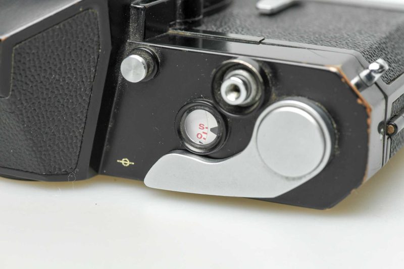 Nikon Nikkormat FT schwarz Detail Bedienelemente Nikon Nikkormat FT schwarz Detail Bedienelemente