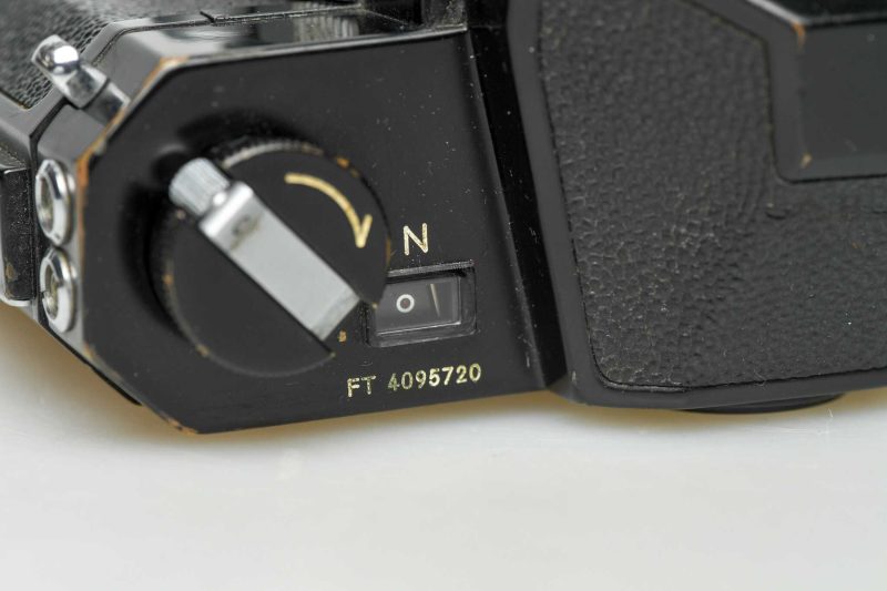 Nikon Nikkormat FT schwarz Detail Bedienelemente 2 Nikon Nikkormat FT schwarz Detail Bedienelemente 2