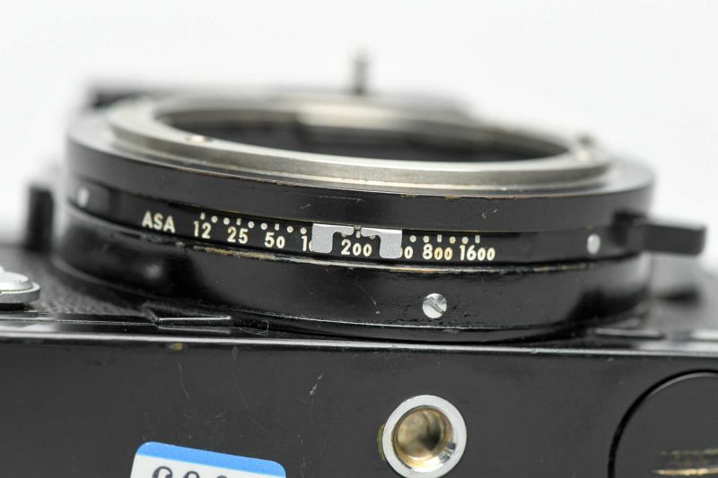 Nikon Nikkormat FT schwarz Detail Zeitenrad Nikon Nikkormat FT schwarz Detail Zeitenrad