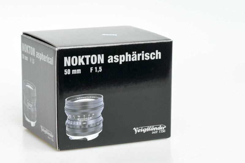 Voigtländer Nokton 50mm f/1.5 Leica M OVP Voigtländer Nokton 50mm f/1.5 Leica M OVP
