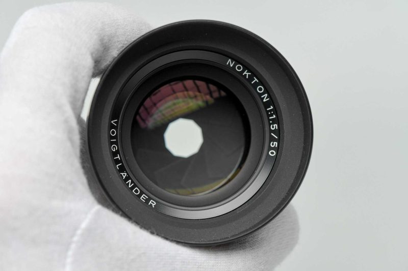 Voigtländer Nokton 50mm f/1.5 Leica M Frontlinse Voigtländer Nokton 50mm f/1.5 Leica M Frontlinse