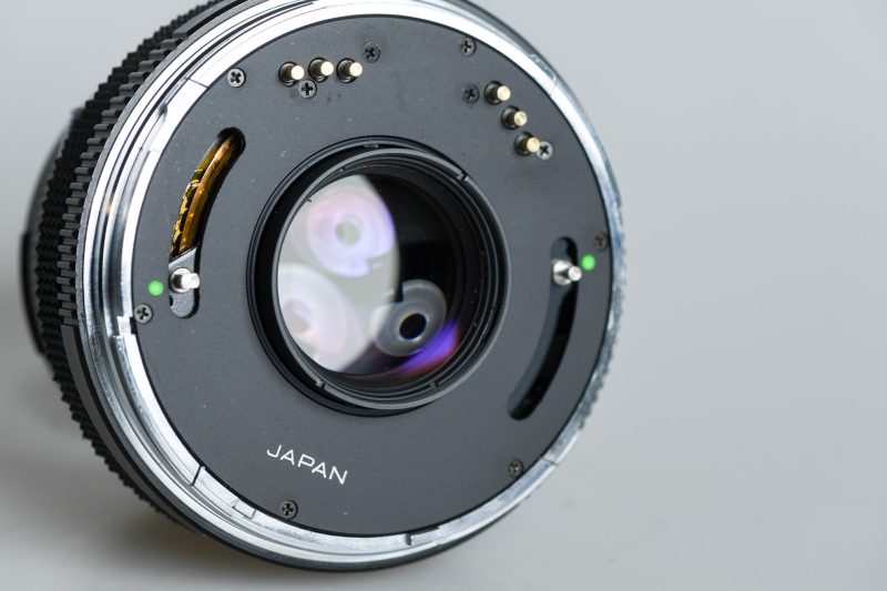 Detail des Bajonetts am Zenzanon EII 75mm f/2.8 Detail des Bajonetts am Zenzanon EII 75mm f/2.8