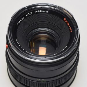 Rollei HFT Planar 80mm Frontansicht Rollei HFT Planar 80mm Frontansicht