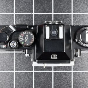 Nikon Nikkormat EL black Oberseite