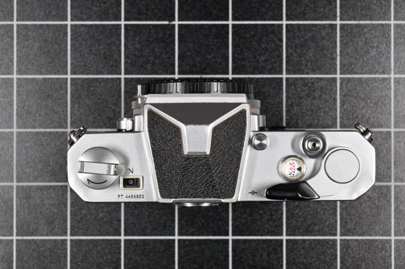 Nikon Nikkormat FT silber Oberseite Nikon Nikkormat FT silber Oberseite