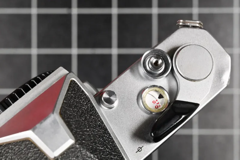 Nikon Nikkormat FT silber Detail Gehaeuse Nikon Nikkormat FT silber Detail Gehaeuse