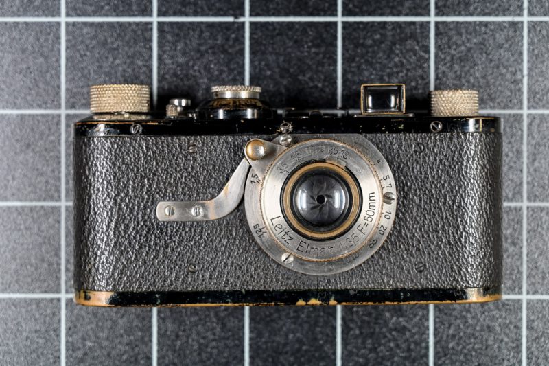 Leica I Model A 1931 Frontansicht Leica I Model A 1931 Frontansicht
