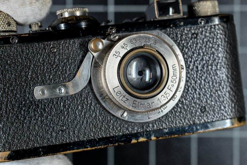 Leica I Model A 1931 Frontansicht Leica I Model A 1931 Frontansicht