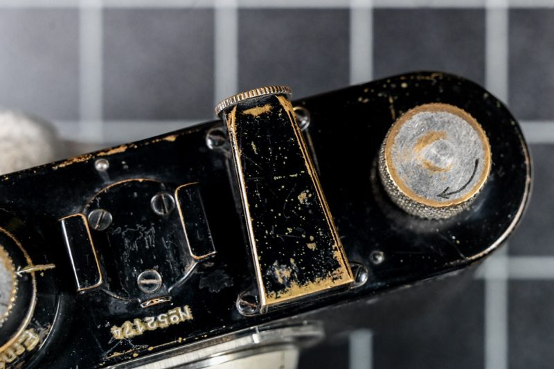 Leica I Model A 1931 Sucher Detail Leica I Model A 1931 Sucher Detail