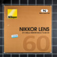 Nikon AF-S Micro Nikkor 60mm f/2,8G ED