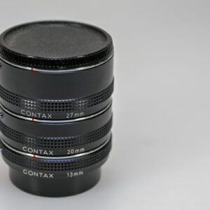 CONTAX Zwischenring 3-er Set - 13mm, 20mm, 27mm