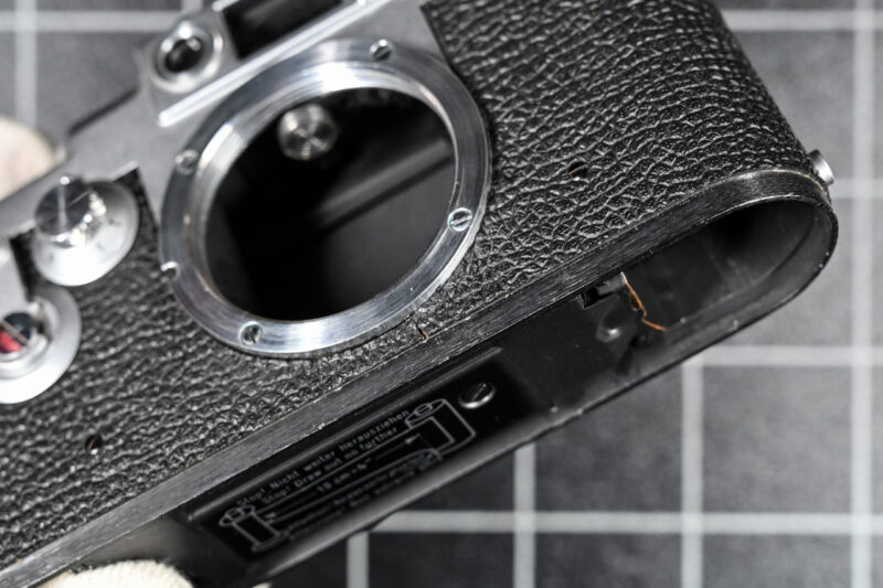 MAS_9546 Leica IIIg von 1956 in Top Zustand.