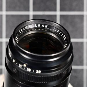 Leitz Wetzlar Tele-Elmar 135mm 1:4 schwarz für Leica M